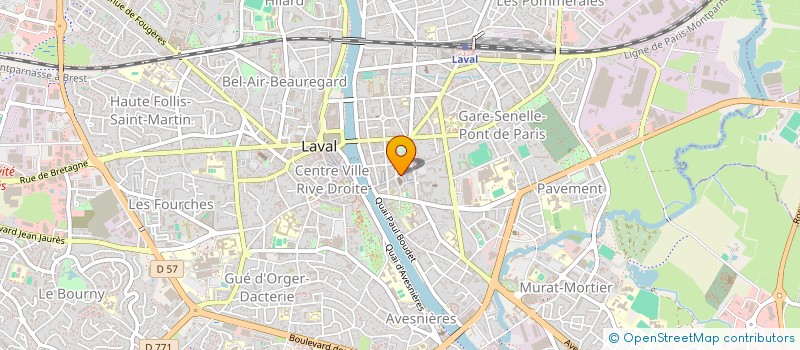 localisation de l'entreprise BIENESTAR à LAVAL