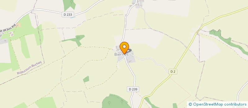 localisation de l'entreprise BIENFAIT à CURMONT