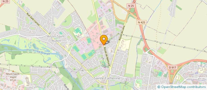 localisation de l'entreprise BIENFAIT  MONTIGNY EN GOHELLE