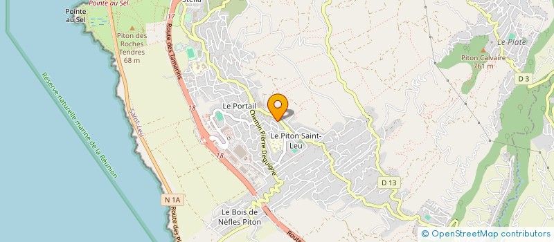 localisation de l'entreprise BIENFAIT  SAINT-LEU