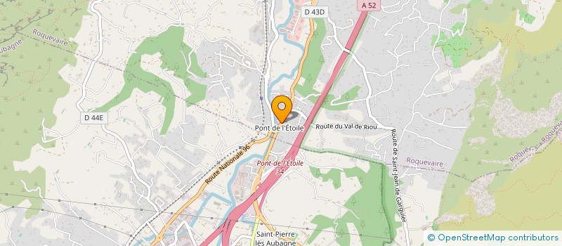 localisation de l'entreprise BIENFAIT BIENVEILLANCE  ROQUEVAIRE