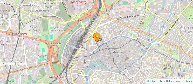 localisation de l'entreprise BIENFETEURS ASSOCIES  STRASBOURG