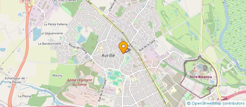 localisation de l'entreprise BIENICI FRANCE à AVRILLE