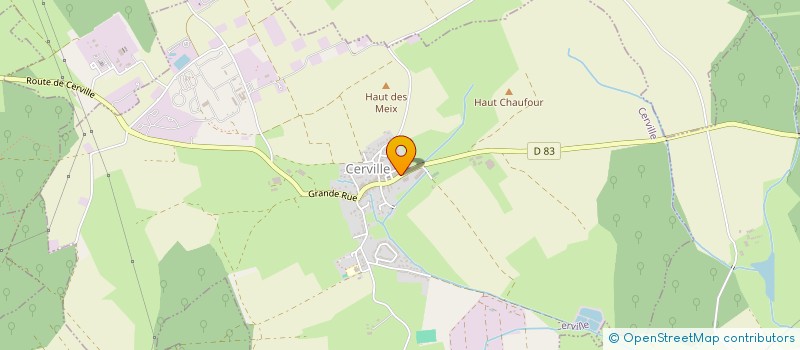 localisation de l'entreprise BIENLOGER  CERVILLE