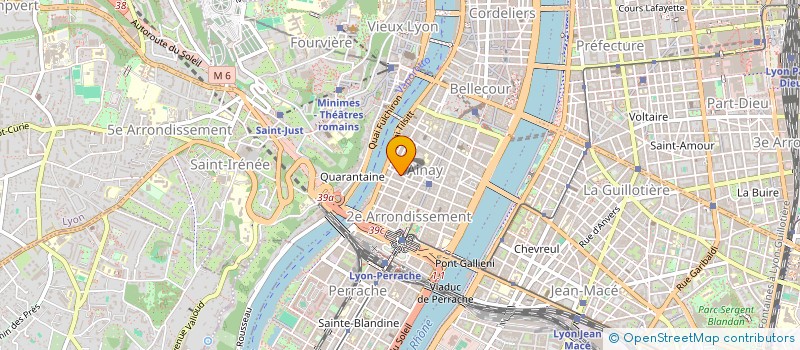 localisation de l'entreprise BIENNALE ART CONTEMPORAIN OFF  LYON