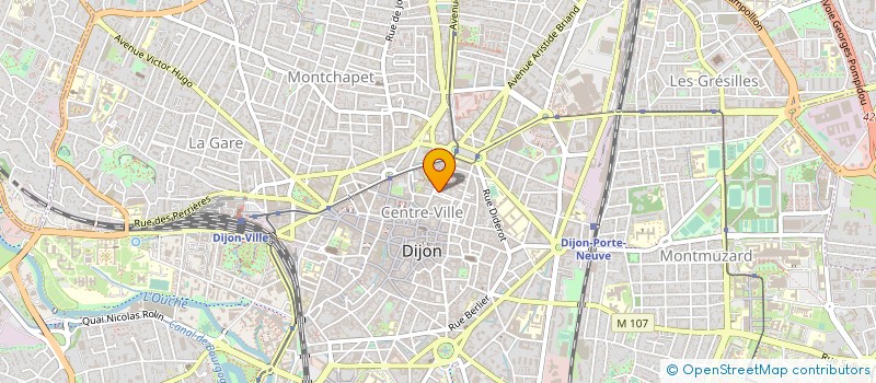 localisation de l'entreprise BIENNALE INTERNATIONALE ARTS CULINAIRE à DIJON