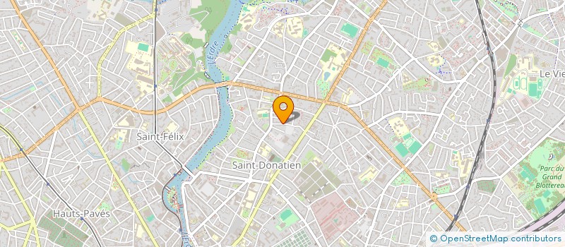 localisation de l'entreprise BIENPLUS à NANTES