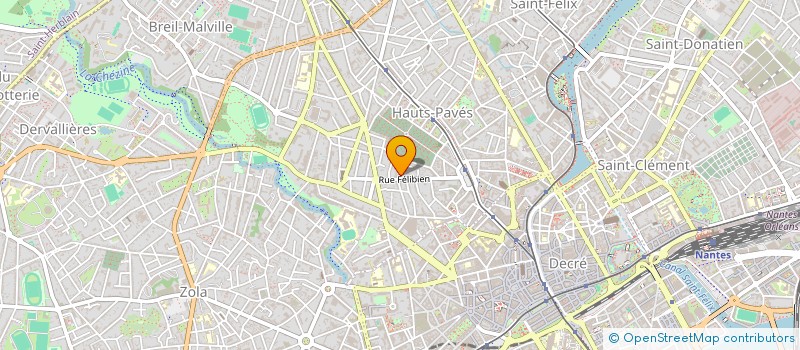 localisation de l'entreprise BIENS A TOIT à NANTES
