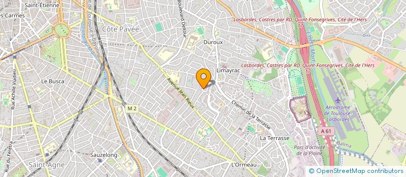 localisation de l'entreprise BIENS & BAUX IMMOBILIER à TOULOUSE