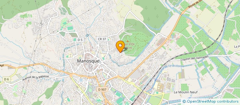 localisation de l'entreprise BIENS EN PROVENCE à MANOSQUE