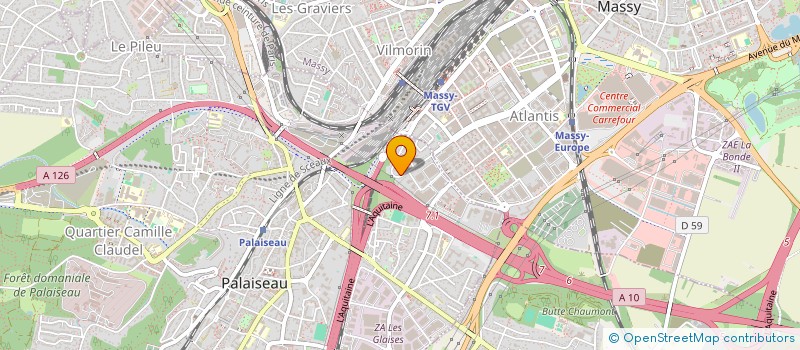 localisation de l'entreprise BIENS ET SERVICES IMPORT EXPORT à PALAISEAU