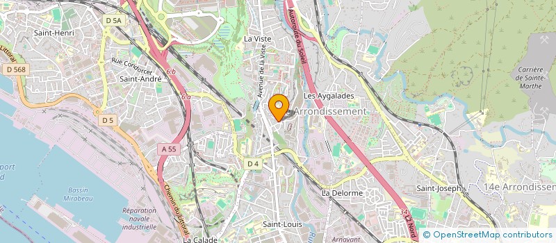 localisation de l'entreprise BIENS PAR PARTICULIERS à MARSEILLE 15