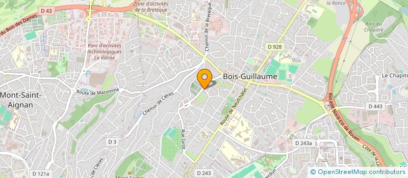 localisation de l'entreprise BIENVEILLANCE ENTENTE MEDIATION à BOIS-GUILLAUME