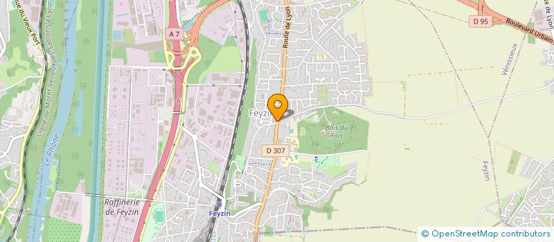 localisation de l'entreprise BIENVEILLANCE IMMOBILIER  FEYZIN