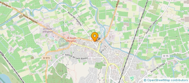 localisation de l'entreprise BIENVENOT PORT-LEVET  CAVAILLON