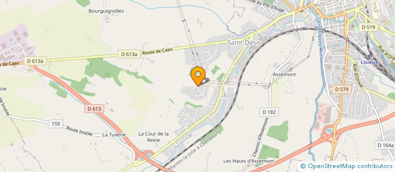 localisation de l'entreprise BIENVENU  SAINT-DESIR