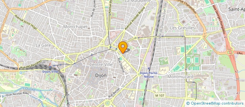 localisation de l'entreprise BIENVENU STEVEN TAXIS à DIJON