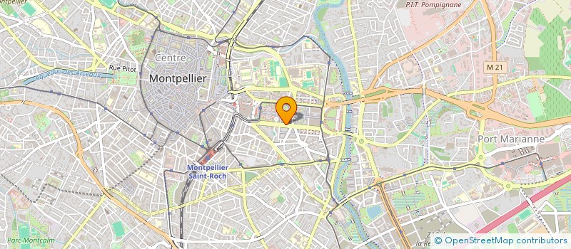 localisation de l'entreprise BIENVENUE  MONTPELLIER