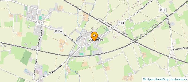 localisation de l'entreprise BIENVENUE à BAILLEUL