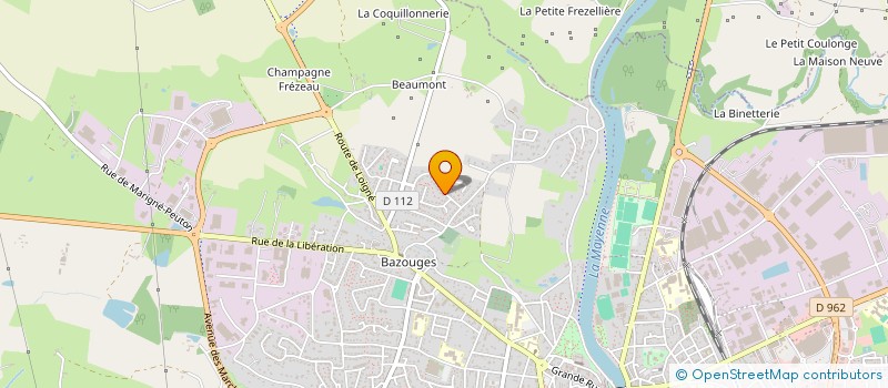 localisation de l'entreprise BIENVENUE  CHATEAU-GONTIER-SUR-MAYENNE