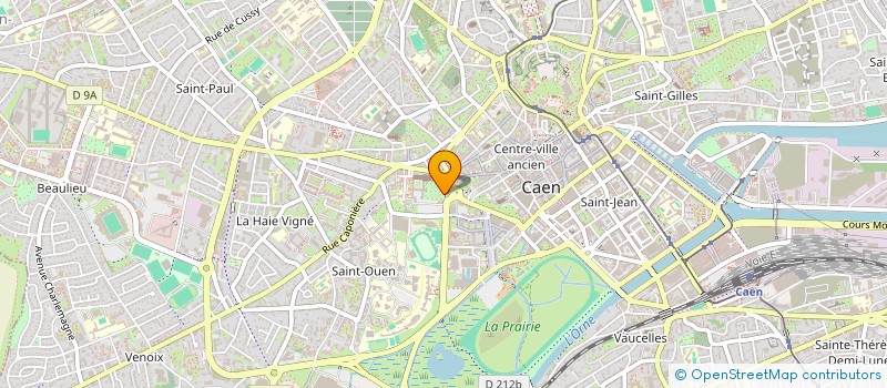 localisation de l'entreprise BIENVENUE A CAEN à CAEN