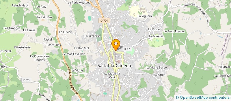 localisation de l'entreprise BIENVENUE A LA FERME EN SARLADAIS à SARLAT-LA-CANEDA