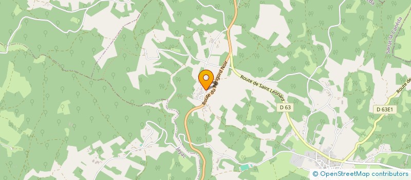 localisation de l'entreprise BIENVENUE A NADAILLAC  NADAILLAC