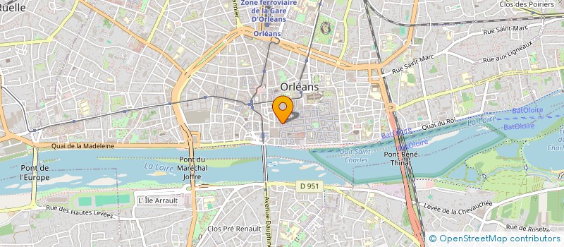 localisation de l'entreprise BIENVENUE AU SIAM'S à ORLEANS