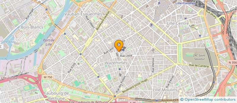 localisation de l'entreprise BIENVENUE AU VALHALLA à LILLE