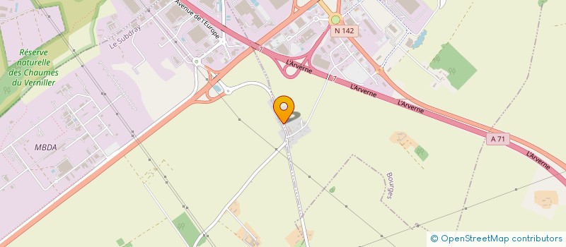 localisation de l'entreprise BIENVENUE CHEZ NOUS  BOURGES