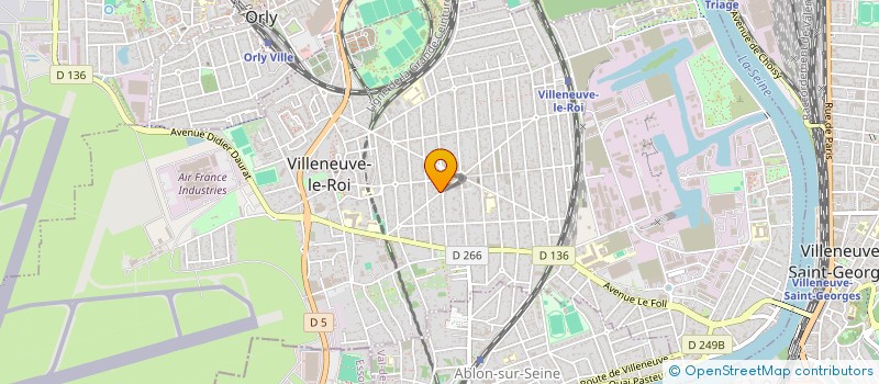 localisation de l'entreprise BIENVENUE CHEZ SOI  VILLENEUVE-LE-ROI