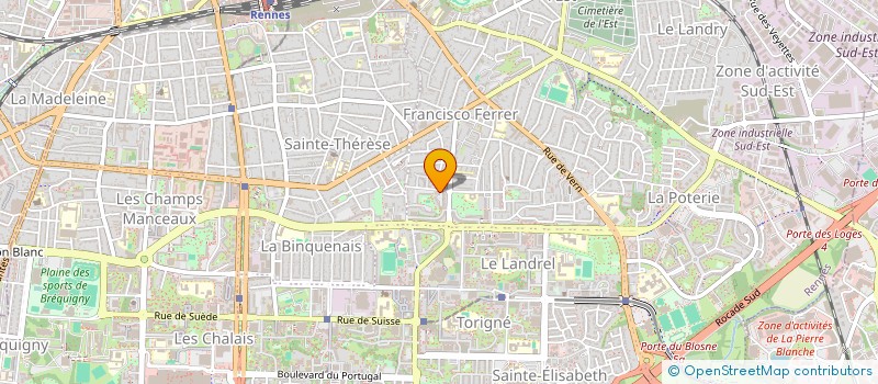 localisation de l'entreprise BIENVENUE DEMAIN  RENNES