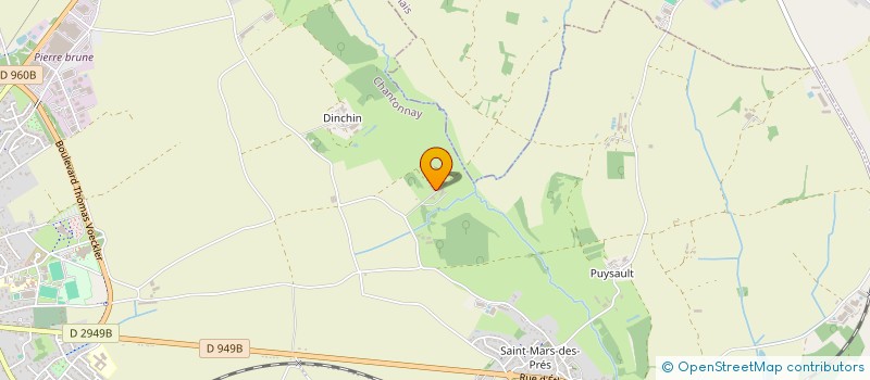 localisation de l'entreprise BIENVENUE EN DEMEURES ET CHATEAUX VENDEE à CHANTONNAY