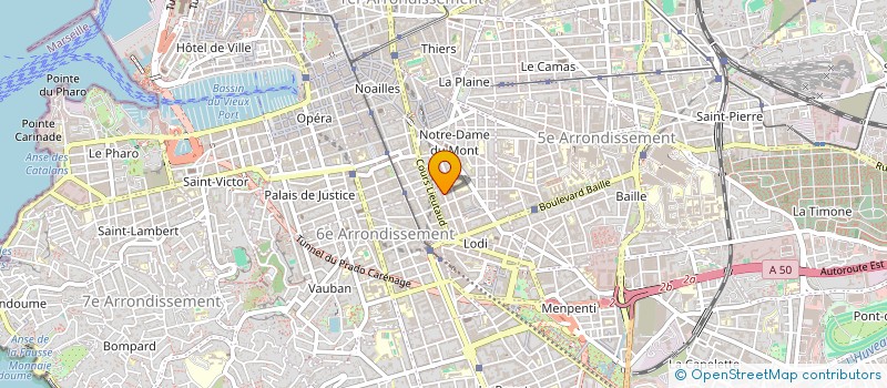 localisation de l'entreprise BIENVENUE IMMO à MARSEILLE