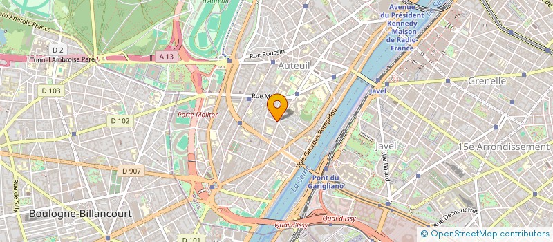 localisation de l'entreprise BIENVIYANCE à NEUILLY-SUR-SEINE