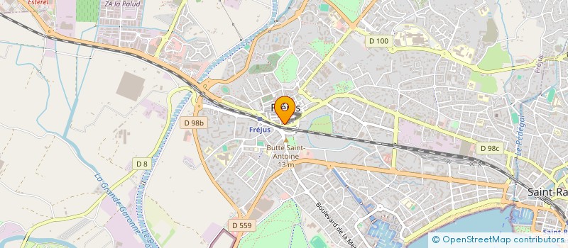 localisation de l'entreprise BIERE DE L'ARENA à FREJUS