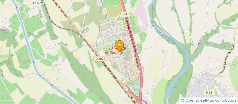 localisation de l'entreprise BIERE DE LA DURANCE à SISTERON