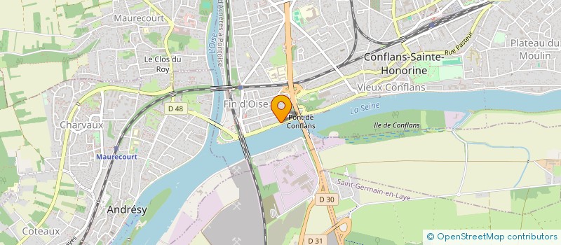 localisation de l'entreprise BIERE ET CIDRE  ANDRESY