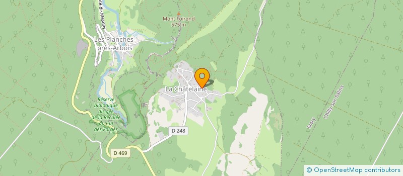 localisation de l'entreprise BIERE ONLINE  LA CHATELAINE