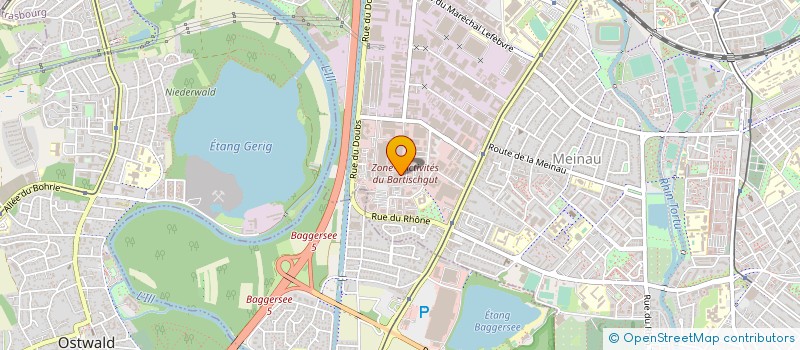 localisation de l'entreprise BIERES ARTZNER à STRASBOURG