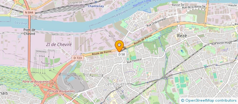 localisation de l'entreprise BIERES ET CHOPES à BOUGUENAIS
