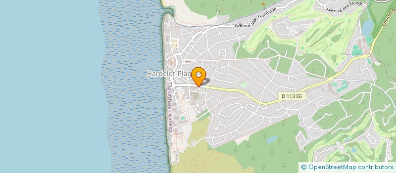 localisation de l'entreprise BIERES ET LEGENDES  NEUFCHATEL-HARDELOT