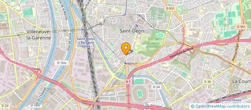 localisation de l'entreprise BIERES NORD SERVICES  SAINT-DENIS