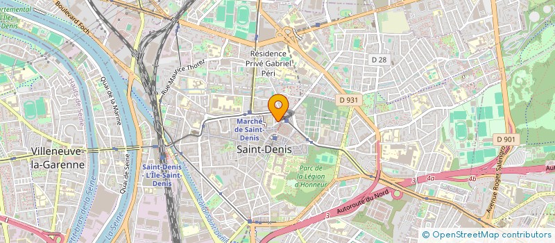 localisation de l'entreprise BIERRY-BERTEAU INDIVISION à SAINT-DENIS