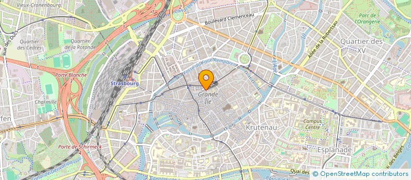 localisation de l'entreprise BIERSTUB LE SCHLUCH à STRASBOURG