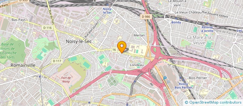 localisation de l'entreprise BIERZO à NOISY-LE-SEC