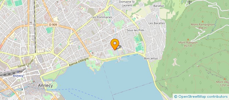 localisation de l'entreprise BIESSE AUTOLUBE SARL à ANNECY