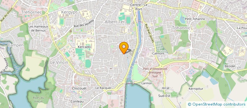 localisation de l'entreprise BIEURON-BIEURON à VANNES