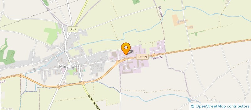 localisation de l'entreprise BIEVRE FERMETURE HABITAT  SAINT-ETIENNE-DE-SAINT-GEOIRS