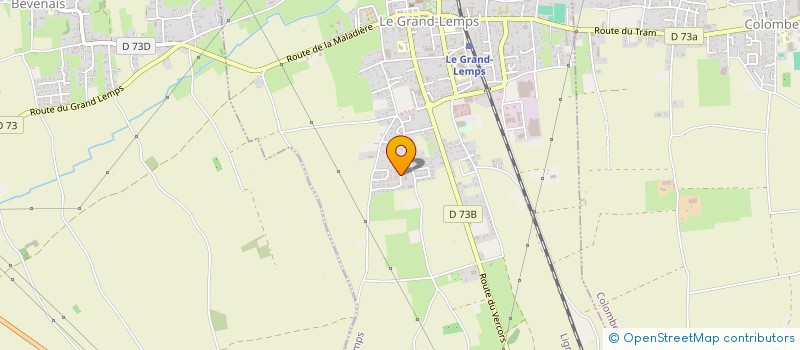 localisation de l'entreprise BIEVRE RENOV  LE GRAND-LEMPS